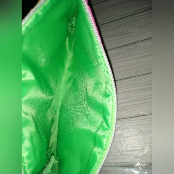 Georgia Perry for Clinique Cosmetic Makeup Bag Zipper Pouch 9 x 6 inch - Picture 8 of 8